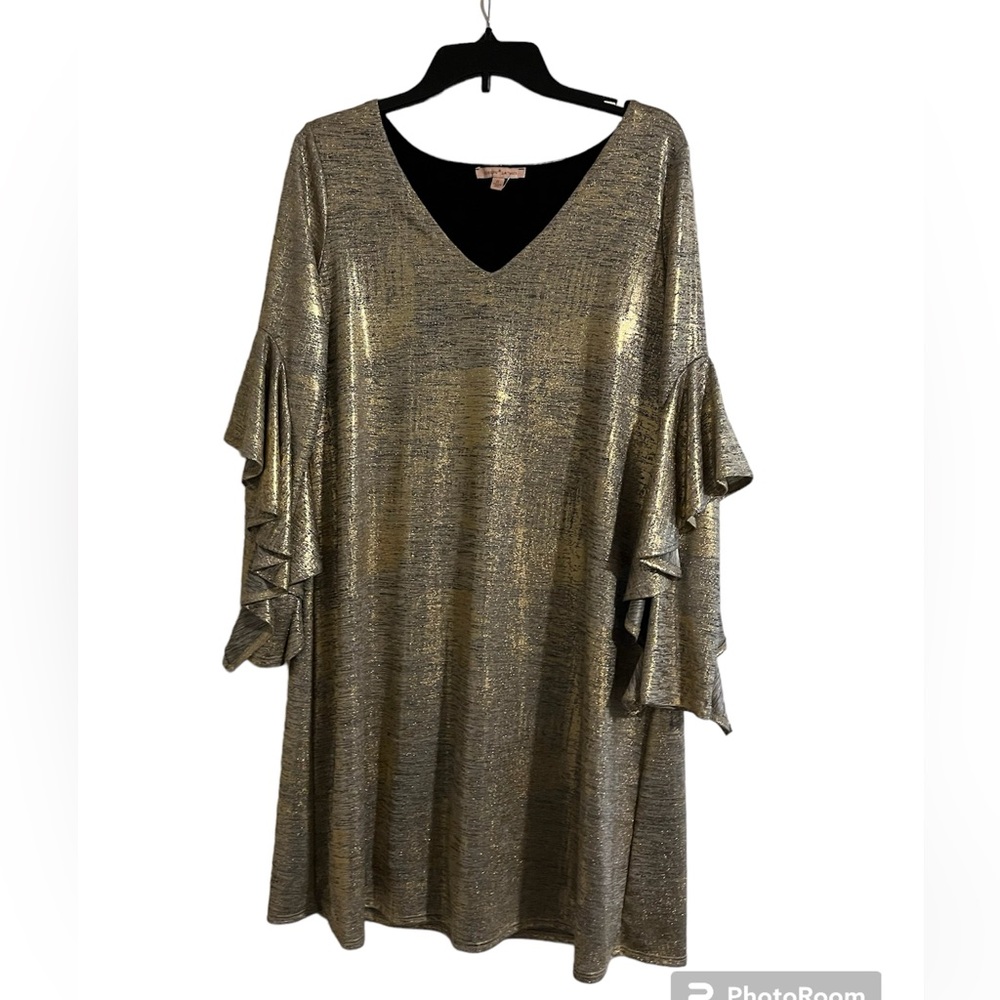 Gibson & Latimer Gold Dress